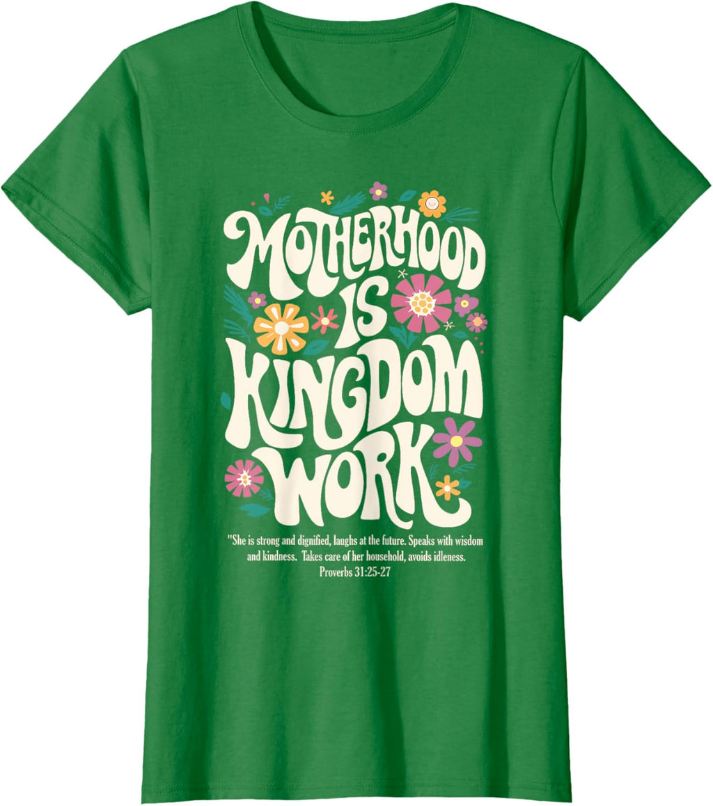 Christian Mom Motherhood is Kingdom Work Mother's Day