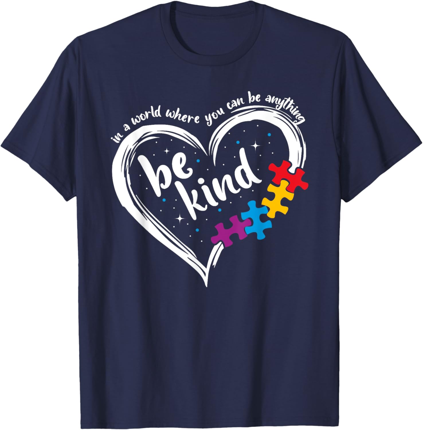 Autism Be Kind Women Blue Be Kind Autism Awareness