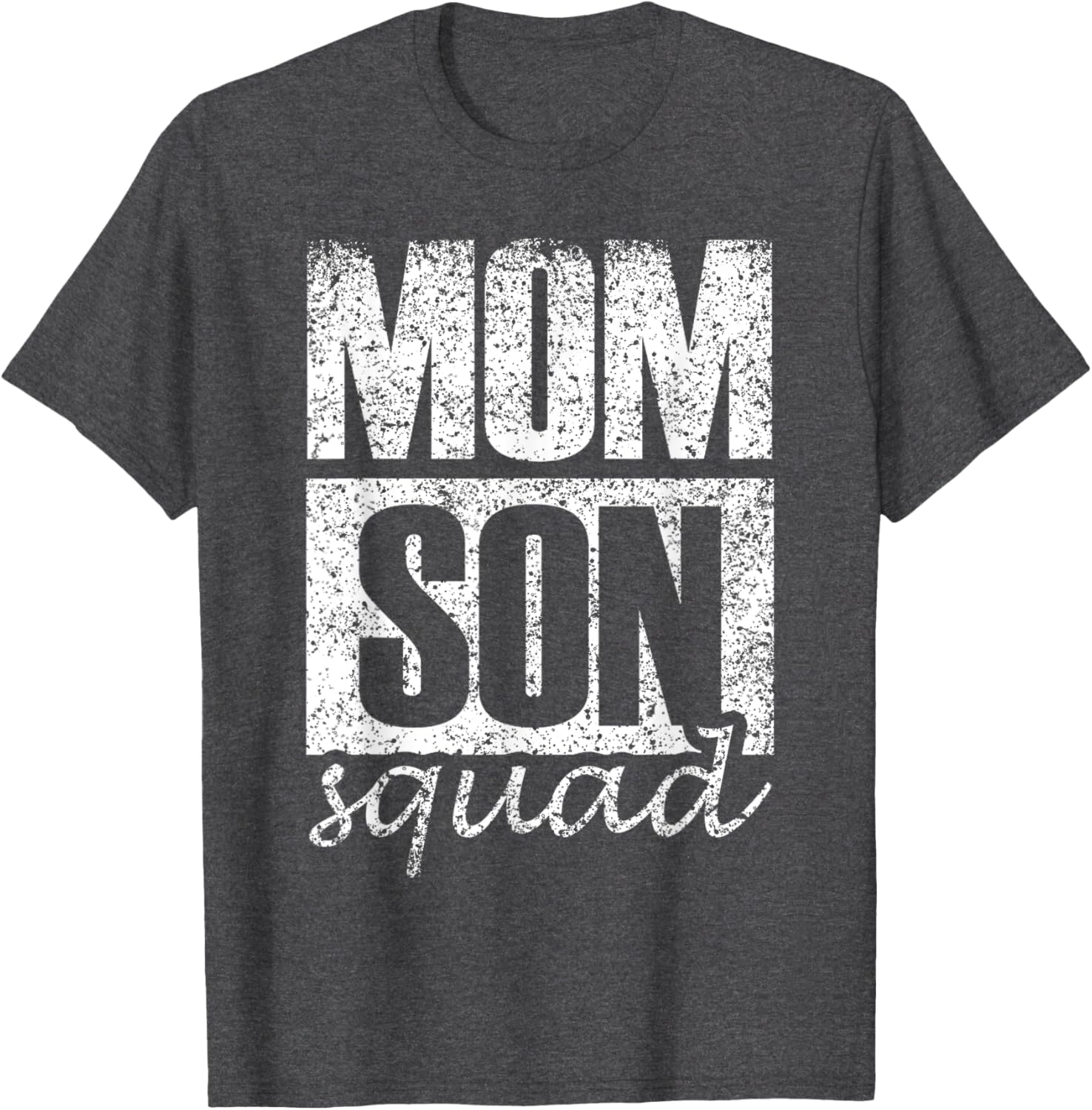 Mama Mom Son Mothers Day Love Mama Mommy Son Squad Mother's Day Matching Mom Sons Mother Son T-Shirt, Small, Black