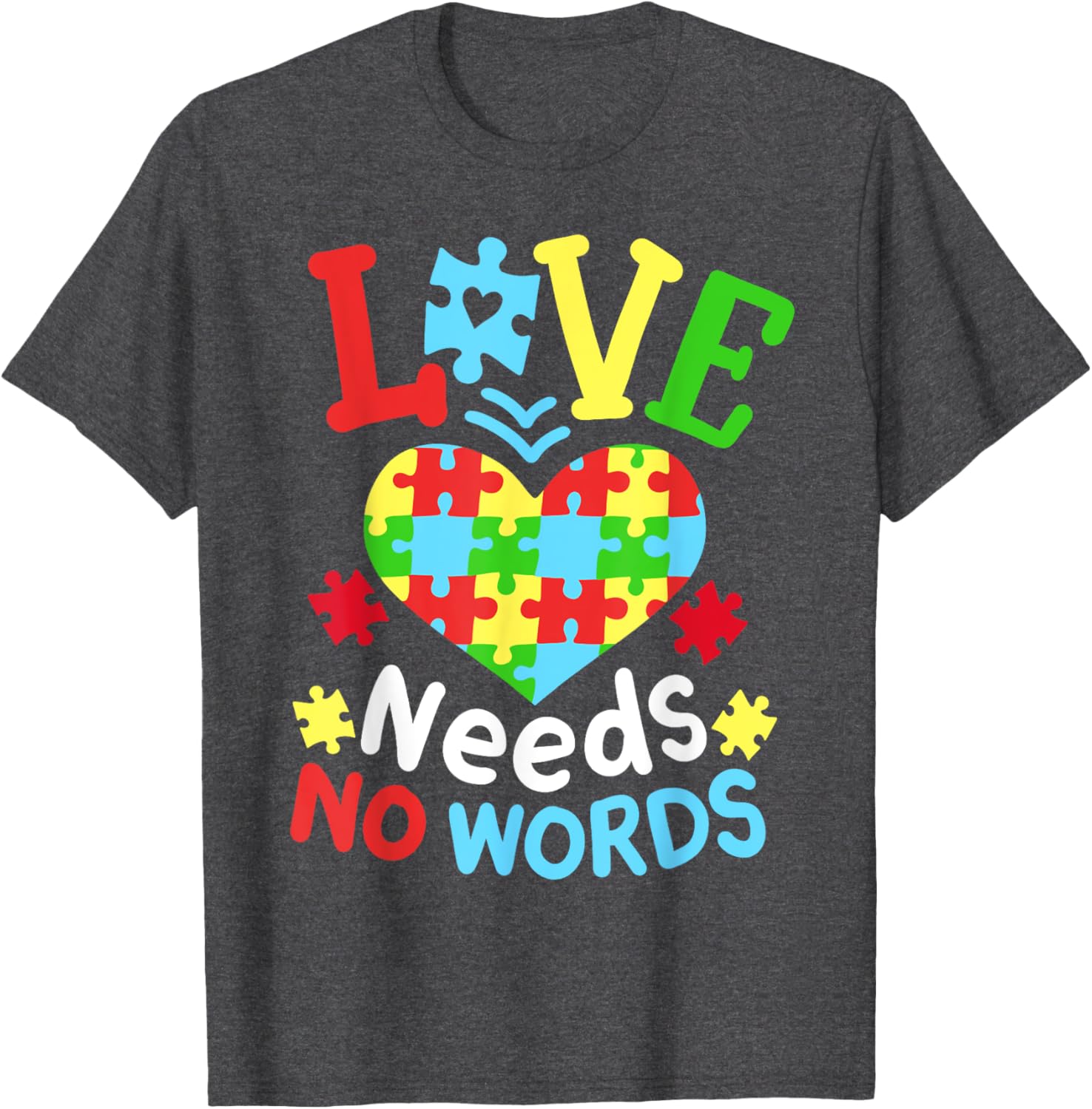 Autism Awareness Love Needs No Words