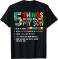Autism Awareness Shirt 5 Things You Should Know About My Son