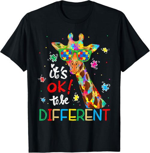 Autism Awareness Acceptance Women Kid Its Ok To Be Different