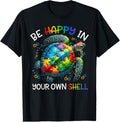 Puzzle Turtle Be Happy In Your Own Shell Autism Awareness
