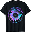 Be Kind Autism Awareness Kindness Sunflower Tie Dye Puzzle