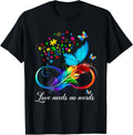 Love Needs No Words Autism Kids Mom Support Autism Awareness