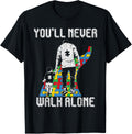 Vintage Father Son Family Autistic Kids Autism Awareness Dad