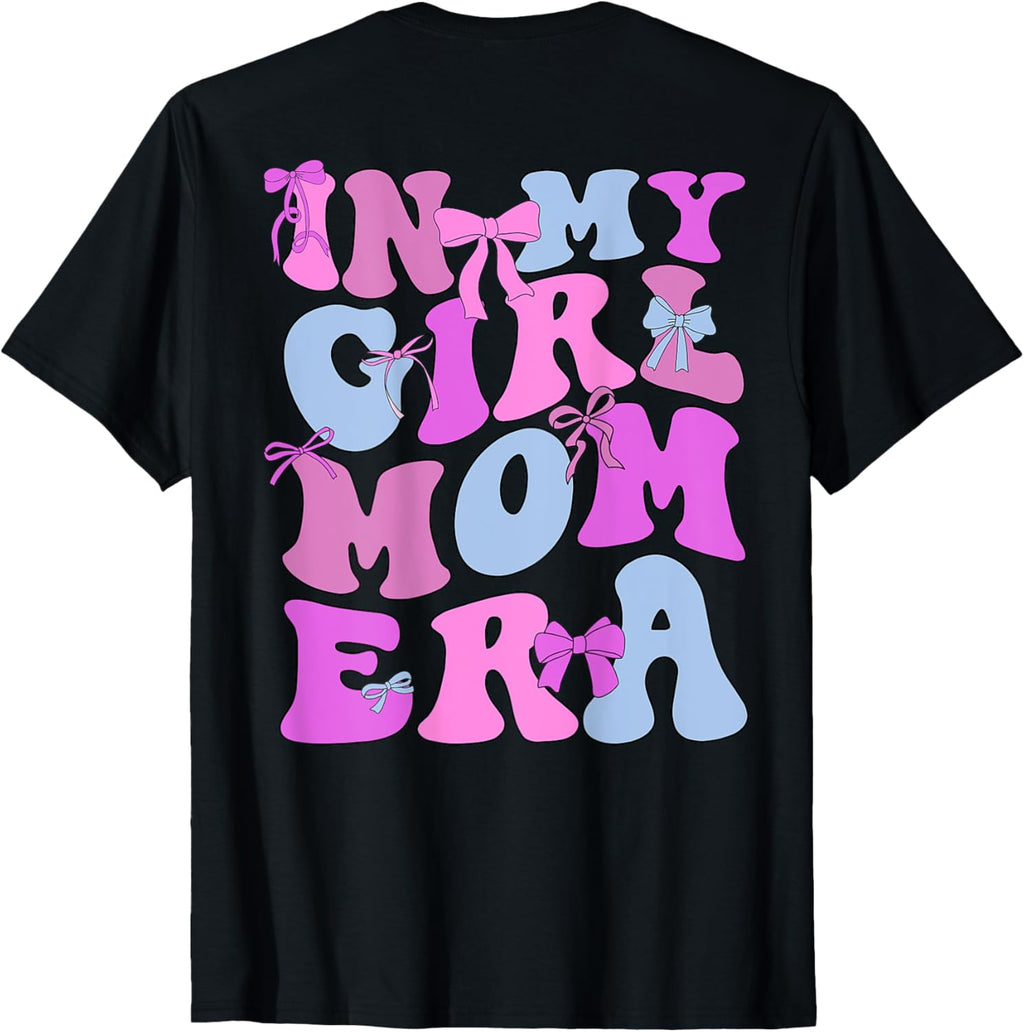 In My Era Mom Groovy Ribbon Girls Mother's Day