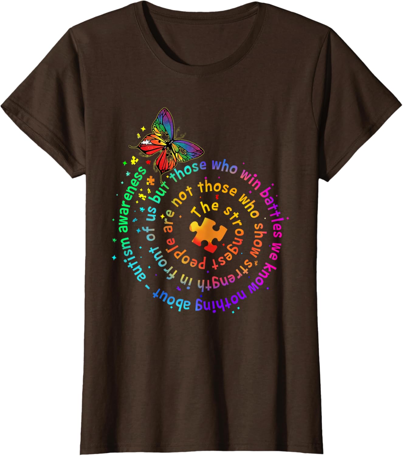 The Strongest People Butterfly Autism Awareness