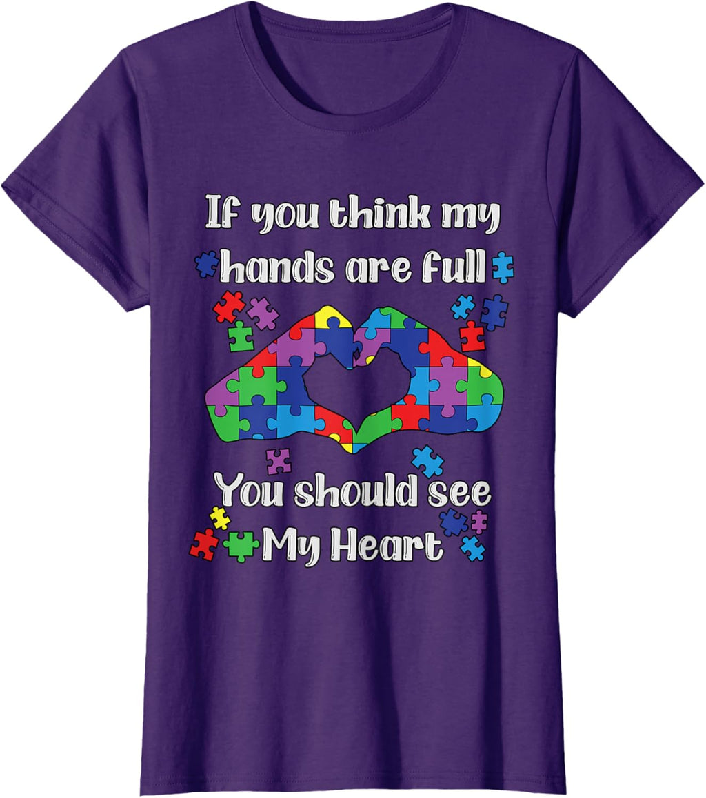 You Should See My Heart Mom Autistic Kids Autism Awareness