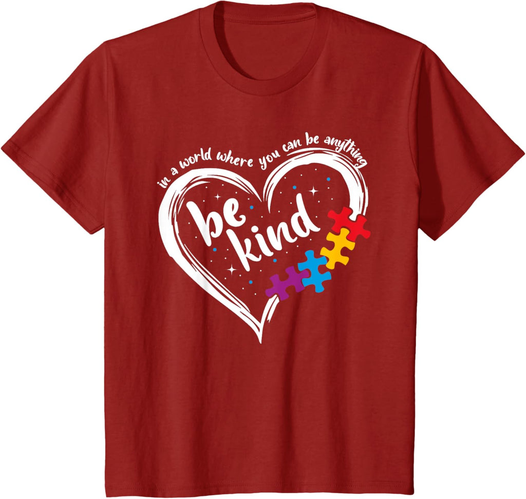 Autism Be Kind Women Blue Be Kind Autism Awareness