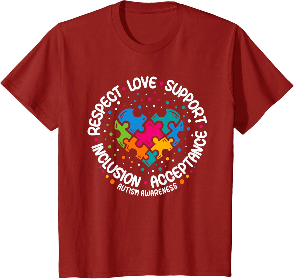 Autism Awareness Respect Love Support Blue Autism