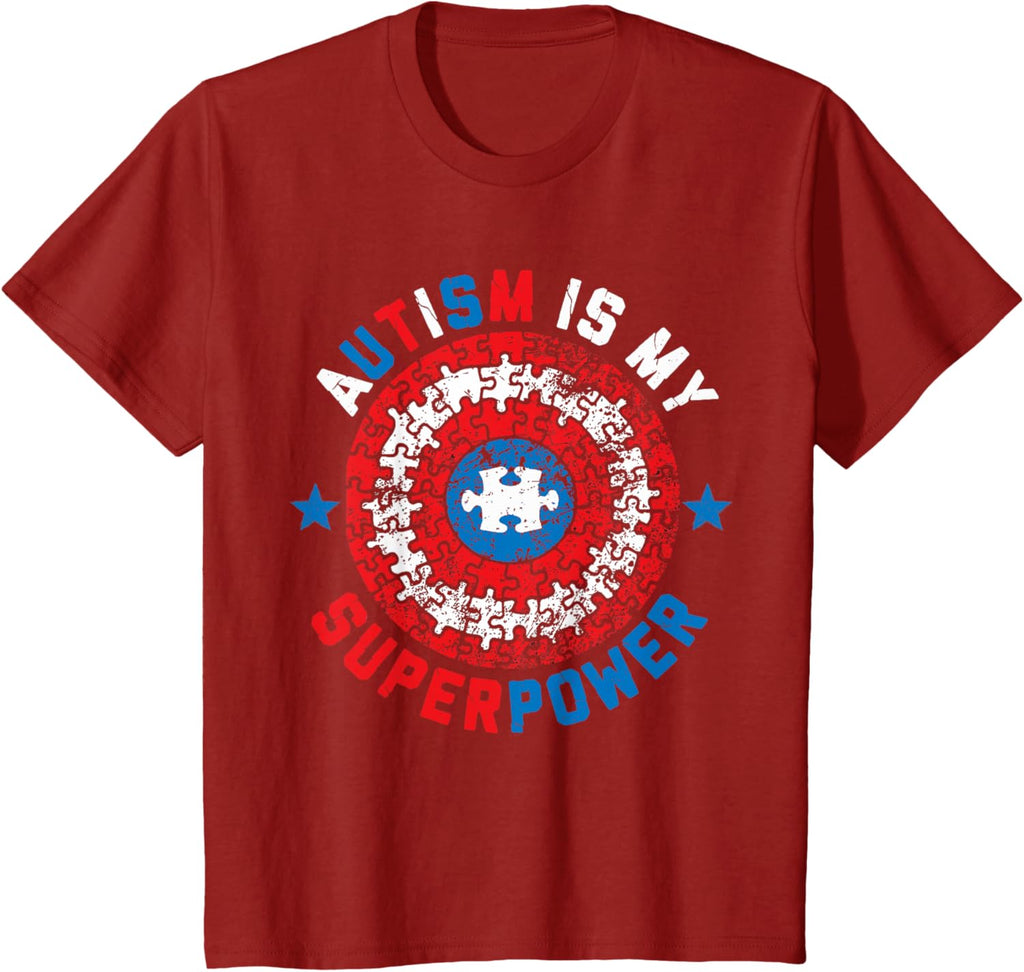 Autism Is My Superpower Autism Awareness Autistic For Boys