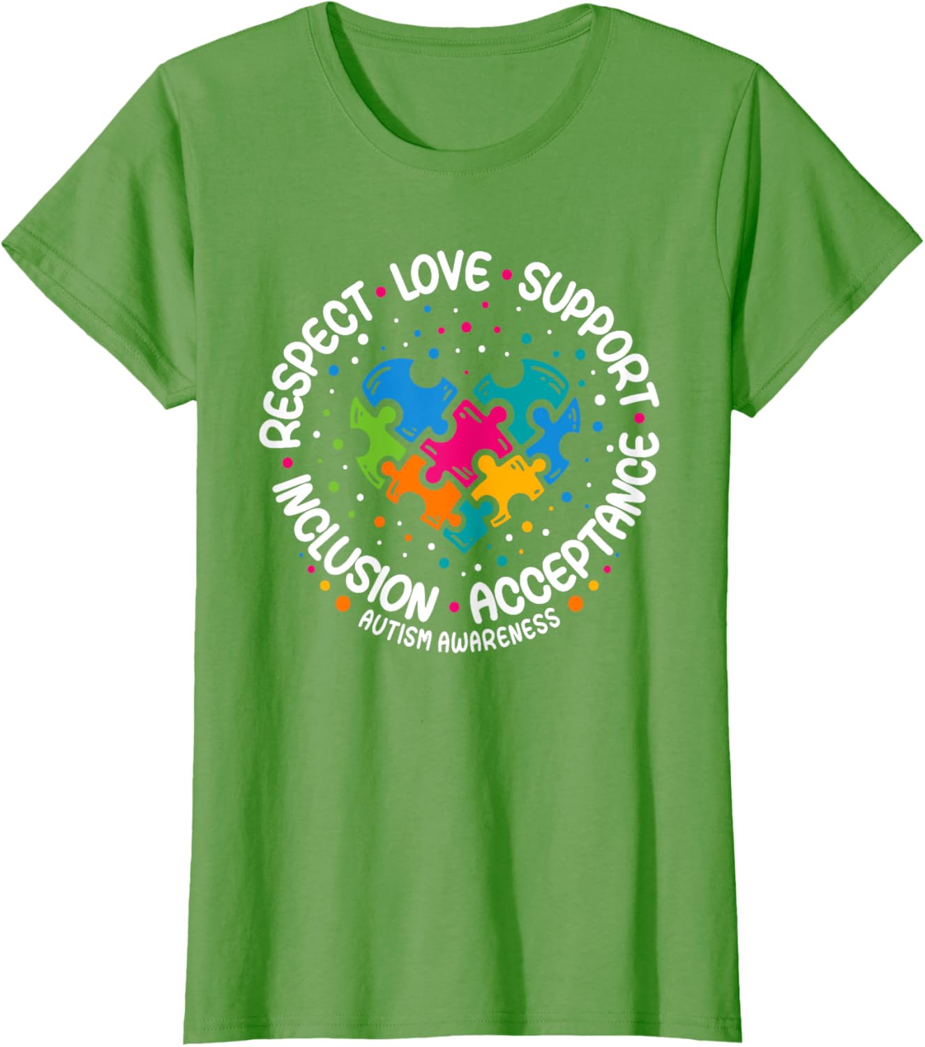 Autism Awareness Respect Love Support Blue Autism