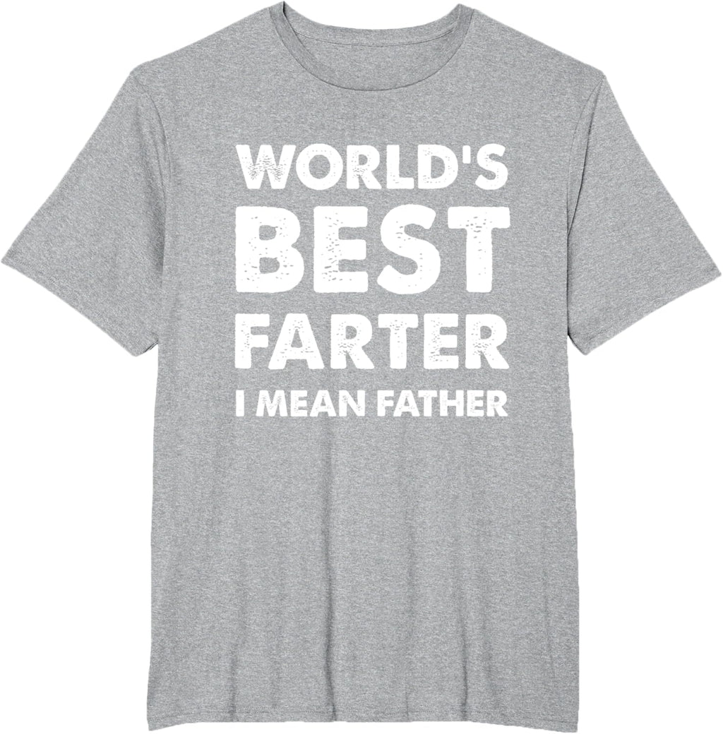 Father's Day Retro Dad World's Best Farter I Mean Father