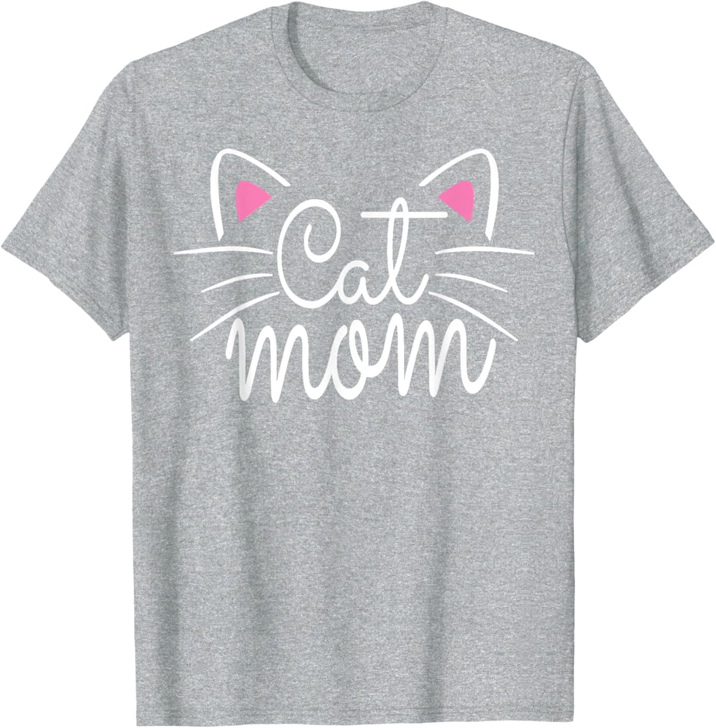 Cat Mom Happy Mothers Day For Cat Lovers Family Matching Mother Shirt
