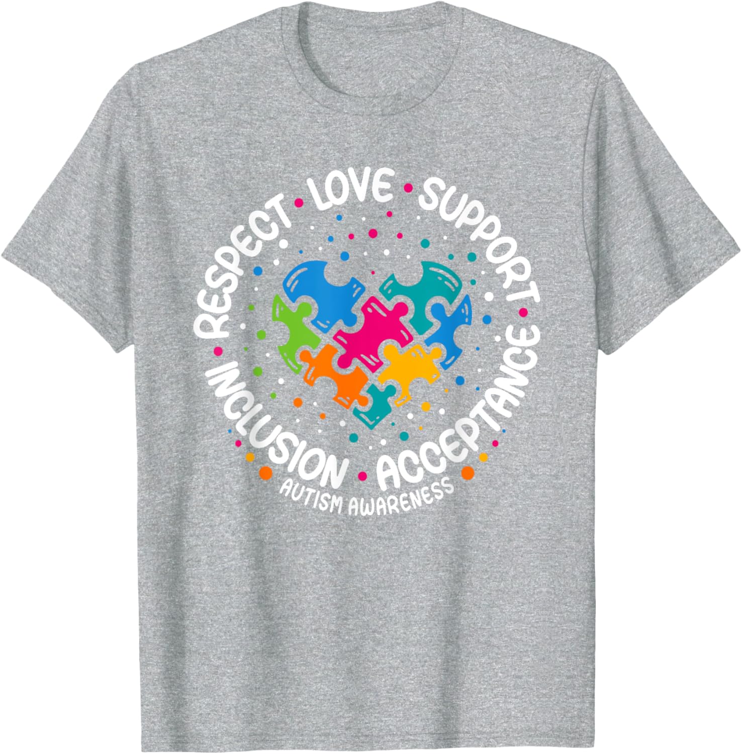 Autism Awareness Respect Love Support Blue Autism