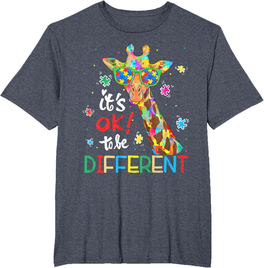 Autism Awareness Acceptance Women Kid Its Ok To Be Different